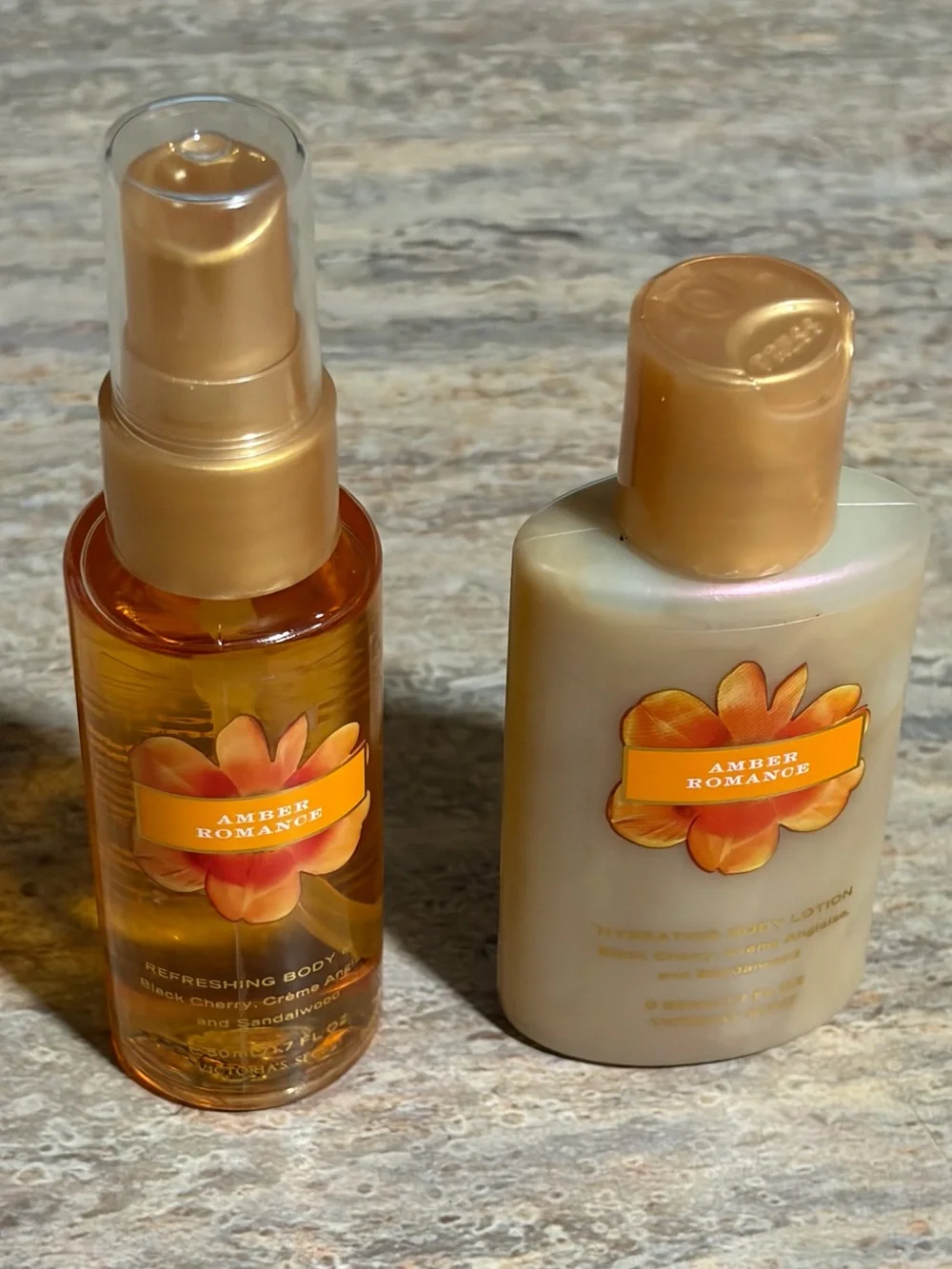 Victoria’s Secret Amber Romance Women’s Body Mist & Lotion Set - Amber